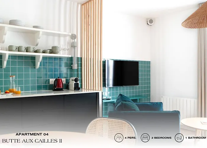 Beauquartier - Butte Aux Cailles Ii Apartment *