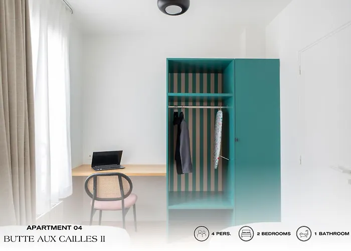 Beauquartier - Butte Aux Cailles Ii Apartment Paris