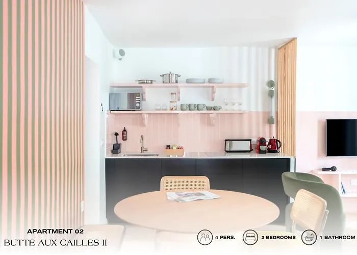 Beauquartier - Butte Aux Cailles Ii Apartment