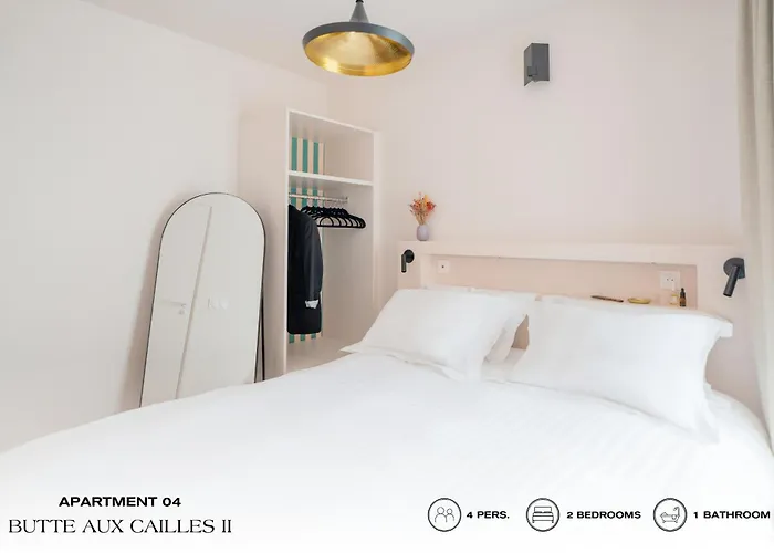 Apartamento Beauquartier - Butte Aux Cailles Ii