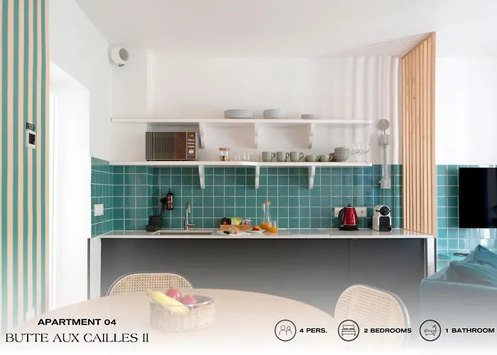 Apartamento Beauquartier - Butte Aux Cailles Ii *