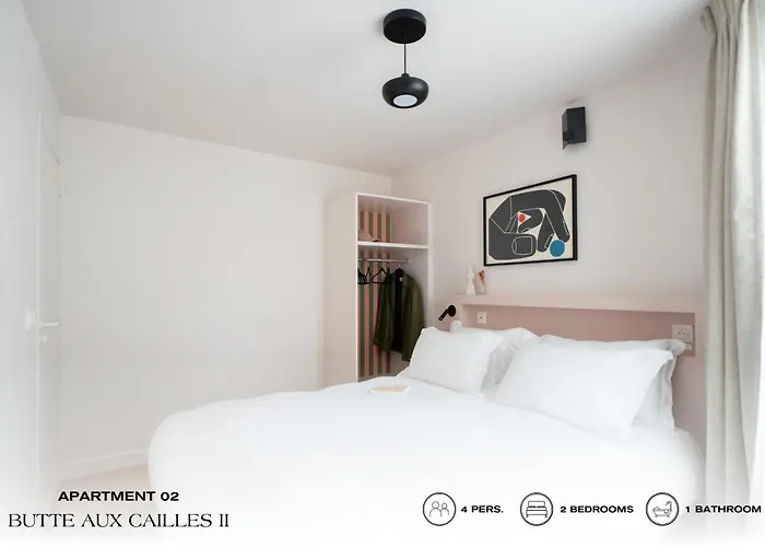 Apartamento Beauquartier - Butte Aux Cailles Ii *