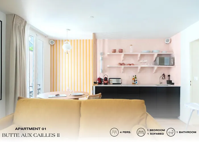 Beauquartier - Butte Aux Cailles Ii Apartamento París